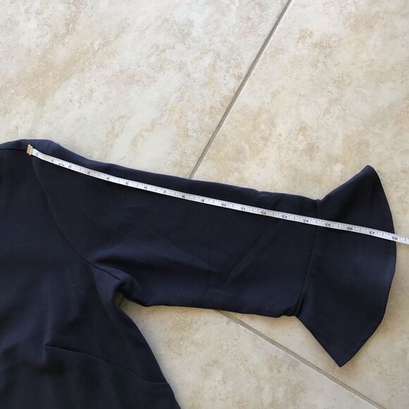 Ann Taylor Elegant Navy Blue Dress - Picture 10 of 12